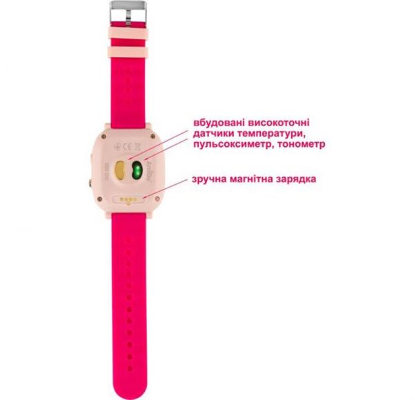 ������� �������� �������� AmiGo GO005 4G WIFI Thermometer Pink - �������� 6
