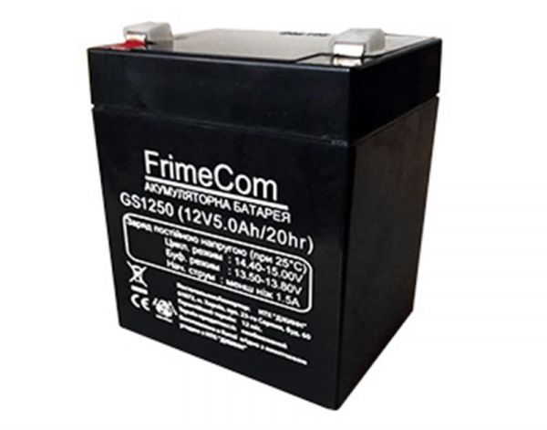      FrimeCom 12V 5AH (GS1250) AGM -  1