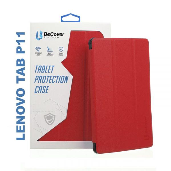 ����� �� �������� BeCover Smart Case Lenovo Tab P11 / P11 Plus Red (706092) - �������� 1