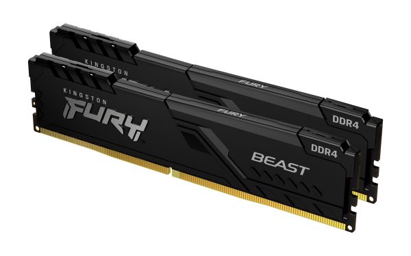 DDR4 2x16GB/3600 Kingston Fury Beast Black (KF436C18BBAK2/32) -  1