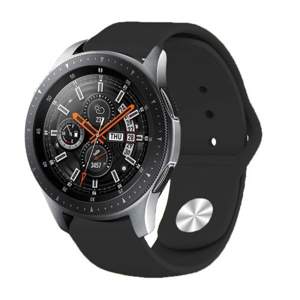 ���������� ������� BeCover ��� Samsung Galaxy Watch 42mm/Watch Active/Active 2 40/44mm/Watch 3 41mm/Gear S2 Classic/Gear Sport Black (706176) - �������� 4