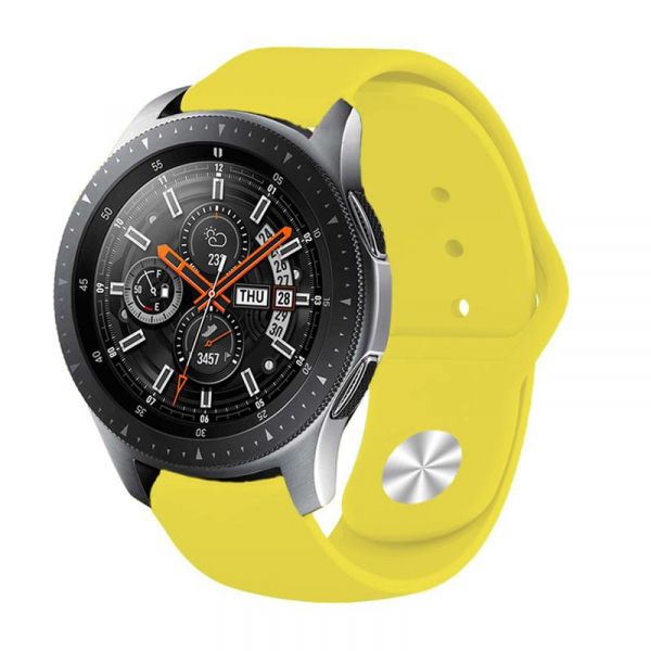 ���������� ������� BeCover ��� Samsung Galaxy Watch 42mm/Watch Active/Active 2 40/44mm/Watch 3 41mm/Gear S2 Classic/Gear Sport Yellow (706181) - �������� 4
