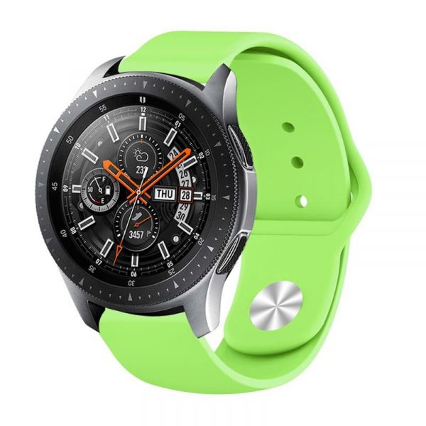 ���������� ������� BeCover ��� Samsung Galaxy Watch 42mm/Watch Active/Active 2 40/44mm/Watch 3 41mm/Gear S2 Classic/Gear Sport Lime (706183) - �������� 4
