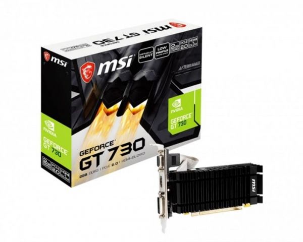 GF GT 730 2GB DDR3 MSI (N730K-2GD3H/LPV1) -  1
