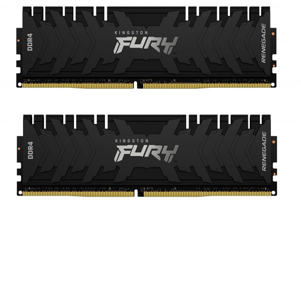 DDR4 2x32GB/3200 Kingston Fury Renegade Black (KF432C16RBK2/64) -  1