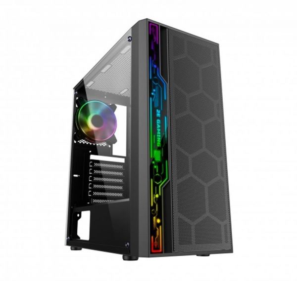 ������ 2E Gaming SPERO (G2052), Black, ��� ��, Mid Tower, ��� ATX / Micro ATX / mini-ITX, 1x120 ARGB Fan, ������� ������ �� ����������� ������ (2E-G2052) - �������� 1