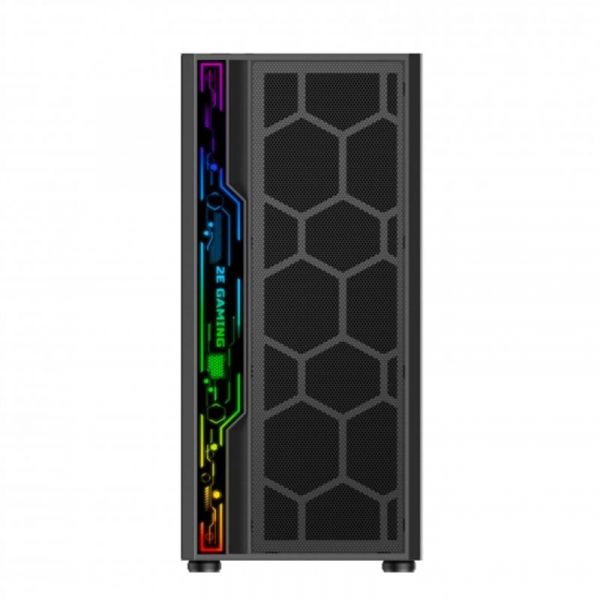 ������ 2E Gaming SPERO (G2052), Black, ��� ��, Mid Tower, ��� ATX / Micro ATX / mini-ITX, 1x120 ARGB Fan, ������� ������ �� ����������� ������ (2E-G2052) - �������� 3