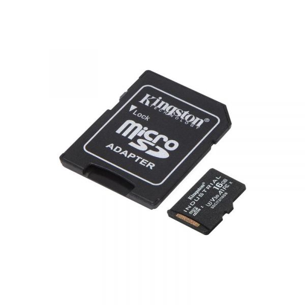 ����� ������ MicroSDHC 16GB UHS-I/U3 Class 10 Kingston Industrial + SD-adapter (SDCIT2/16GB) - �������� 2