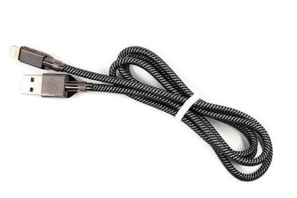 ������ Dengos USB-Lightning 4A 1� Black (NTK-L-KPR-USB3-BLACK) - �������� 1