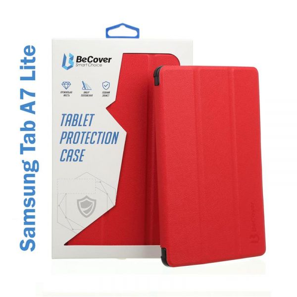 �����-������ BeCover Flexible TPU Mate ��� Samsung Galaxy Tab A7 Lite SM-T220/SM-T225 Red (706474) - �������� 1