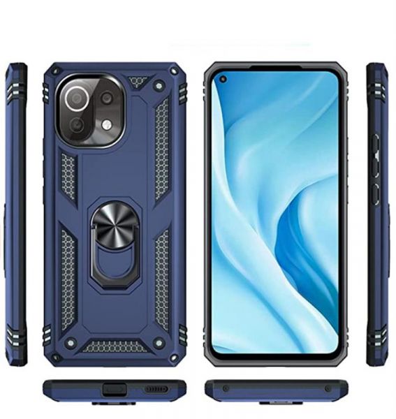 �e���-�������� BeCover Military ��� Xiaomi Mi 11 Lite/Mi 11 Lite 5G Blue (706643) - �������� 1