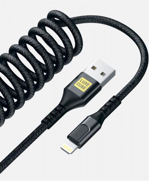  Luxe Cube Dynamic USB-Lightning, 1.5, Black (4446689101557) -  1