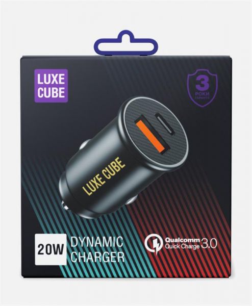 ������������� �������� ���������� Luxe Cube 20W (2USB�3A) Black (9988449841235) - �������� 2