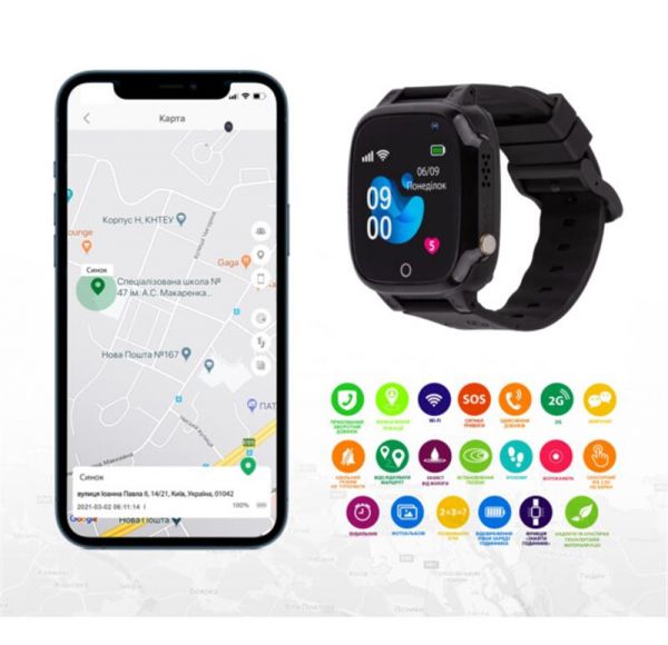 ������� �����-���� AmiGo GO008 Milky GPS WiFi Black - �������� 4