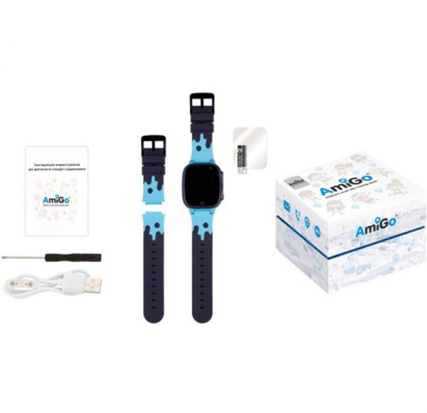 ������� �����-���� AmiGo GO008 Milky GPS WiFi Blue - �������� 6