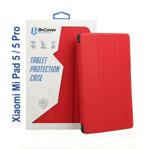 �����-������ BeCover Smart ��� Xiaomi Mi Pad 5/5 Pro Red (706708) - �������� 1