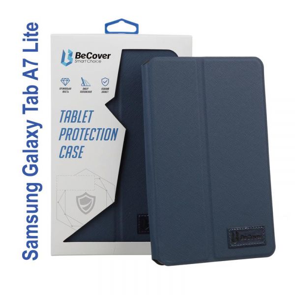 �����-������ BeCover Premium ��� Samsung Galaxy Tab A7 Lite SM-T220/SM-T225 Deep Blue (706660) - �������� 1