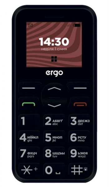  Ergo R181 Dual Sim Black (R181 black) -  1