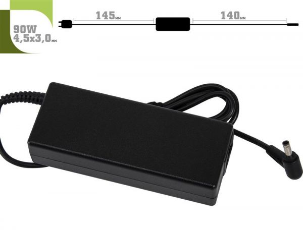   1stCharger   Asus 90W 19V 4.74A 4.5x3.0   Retail BOX (AC1STAS90WE) -  1
