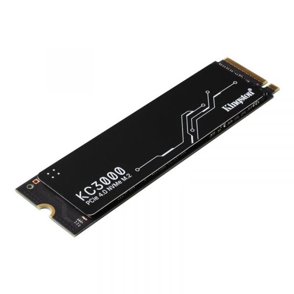 SSD  Kingston KC3000 1024GB M.2 2280 PCIe 4.0 x4 NVMe 3D TLC (SKC3000S/1024G) -  2