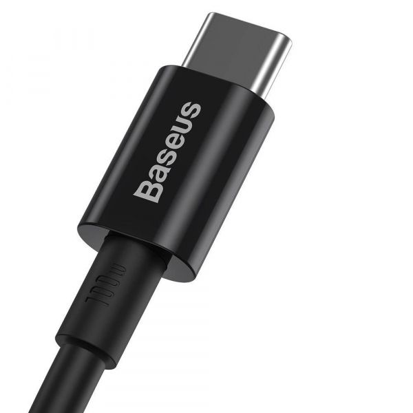������ Baseus Superior Fast Charging USB-C-USB-C, 1� Black (CATYS-B01) - �������� 2