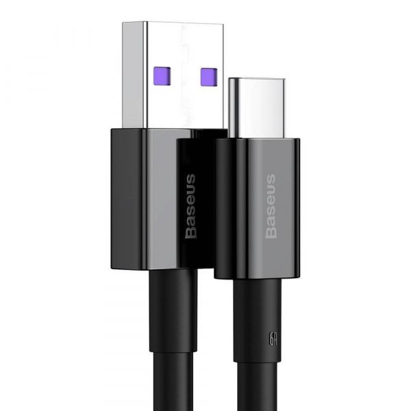 ������ Baseus Superior Fast Charging USB-USB-C, 1� Black (CATYS-01) - �������� 2