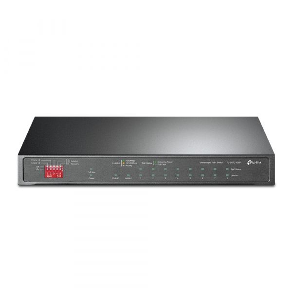 ���������� TP-Link TL-SG1210MP (9�GE PoE+, 1xSFP/GE, 1xGE, max PoE 123W) - �������� 1