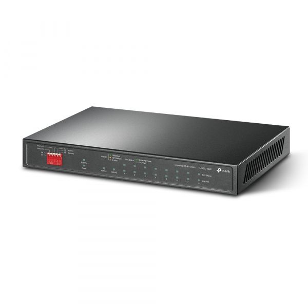 ���������� TP-Link TL-SG1210MP (9�GE PoE+, 1xSFP/GE, 1xGE, max PoE 123W) - �������� 2