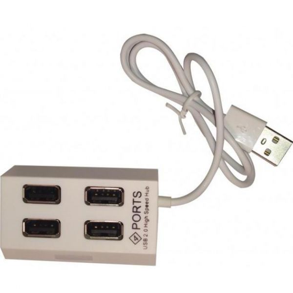  USB 2.0 Atcom TD4004 4USB2.0 White (AT10724) -  1