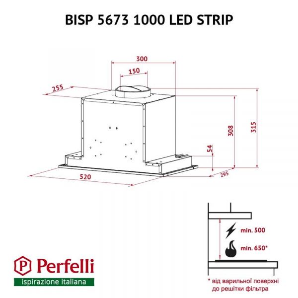 ������� Perfelli BISP 5673 WH 1000 LED Strip - �������� 10