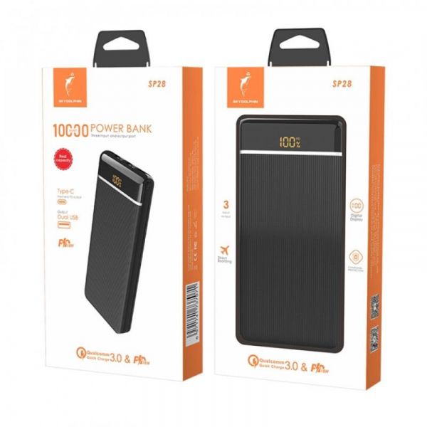 ��� SkyDolphin SP28 PD+QC3.0 10000mAh Black (PB-000090) - �������� 4