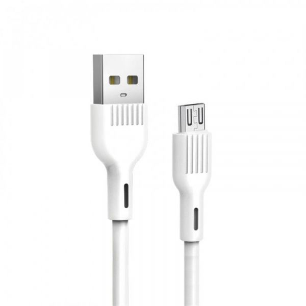  SkyDolphin S03V USB - microUSB 1, White (USB-000421) -  1