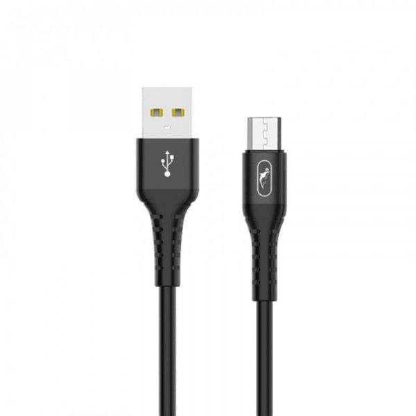 ������ SkyDolphin S05V TPE Frost Line USB - microUSB 1�, Black (USB-000553) - �������� 1