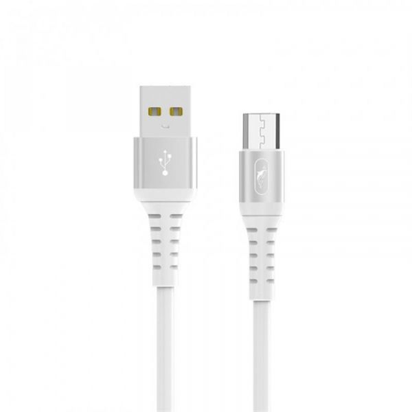  SkyDolphin S05V TPE Frost Line USB - microUSB 1, White (USB-000552) -  1