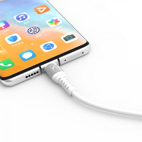 ������ SkyDolphin S05V TPE Frost Line USB - microUSB 1�, White (USB-000552) - �������� 3