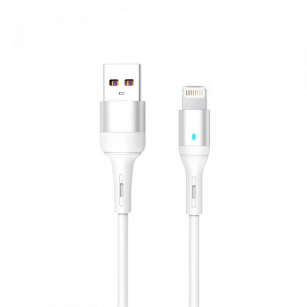  SkyDolphin S06L LED Smart Power USB - Lightning 1, White (USB-000555) -  1