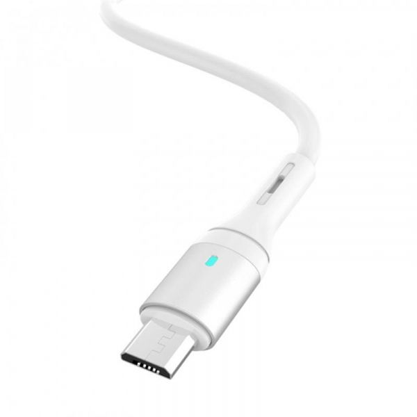 ������ SkyDolphin S06V LED Smart Power USB - microUSB 1�, White (USB-000558) - �������� 2