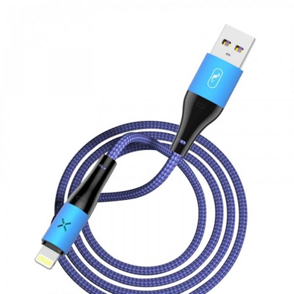������ SkyDolphin S49L LED Aluminium Alloy USB - Lightning 1�, Blue (USB-000566) - �������� 1
