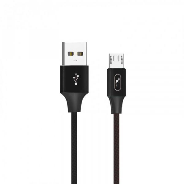 ������ SkyDolphin S55V Neylon USB - micro USB (M/M), 1 �, Black (SDUSB-000438) - �������� 1