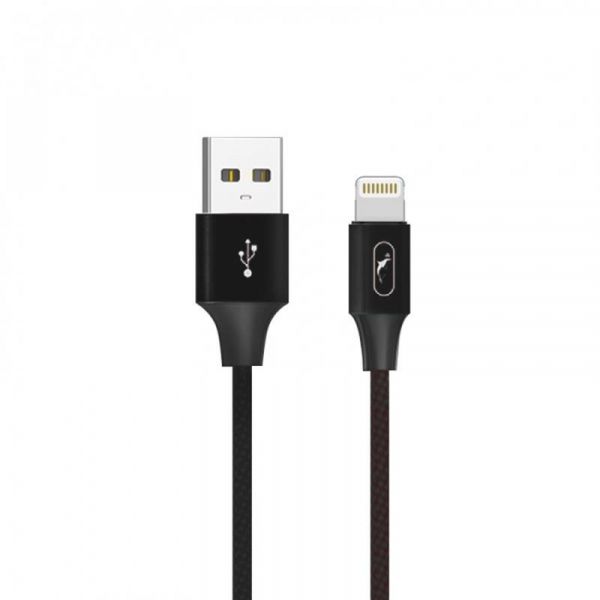 ������ SkyDolphin S55L Neylon USB - Lightning (M/M), 1 �, Black (SDUSB-000434) - �������� 1
