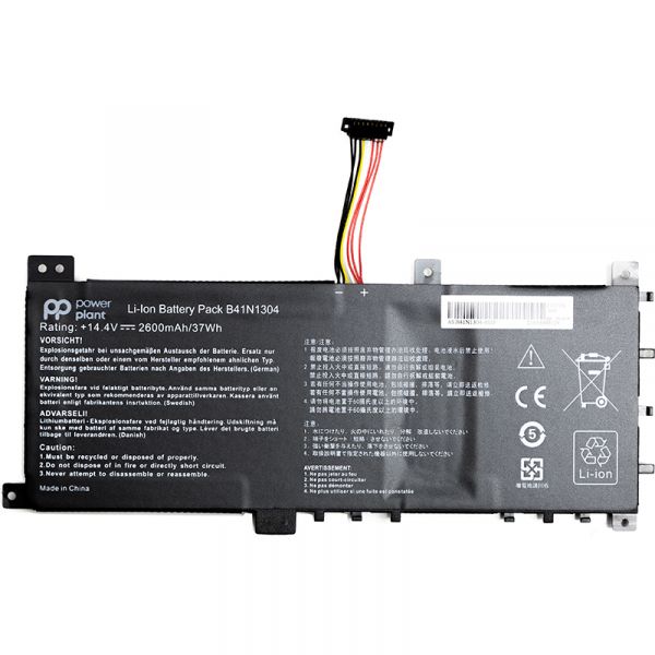 ���������� PowerPlant ��� �������� ASUS V451L (B41N1304) 14.4V 2600mAh (NB431403) - �������� 1