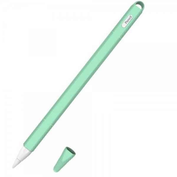 ����� Goojodoq Hybrid Ear TPU ��� ������� Apple Pencil 2 Light/Green (4001055094286LG) - �������� 1
