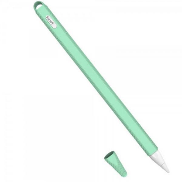 ����� Goojodoq Hybrid Ear TPU ��� ������� Apple Pencil 2 Light/Green (4001055094286LG) - �������� 3