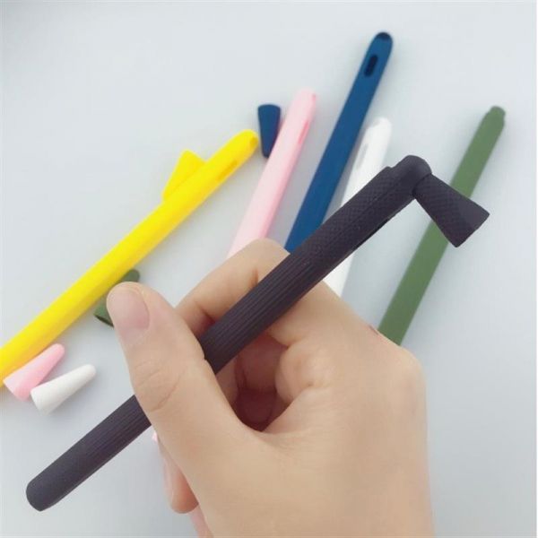 ����� Goojodoq Hybrid Ear TPU ��� ������� Apple Pencil 2 Light/Green (4001055094286LG) - �������� 4