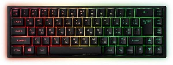 ���������� 2E Gaming KG360 RGB 68 Key WL Black (2E-KG360UBK) - �������� 1