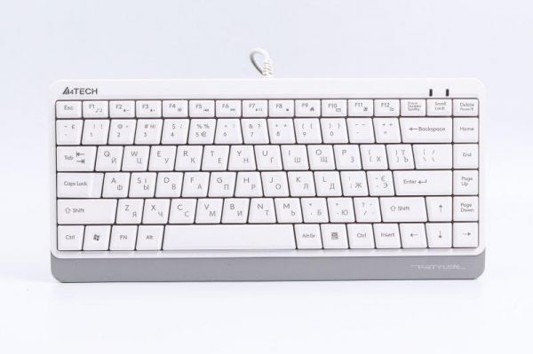  A4tech FKS11 White, Fstyler Compact Size keyboard, USB  -  1