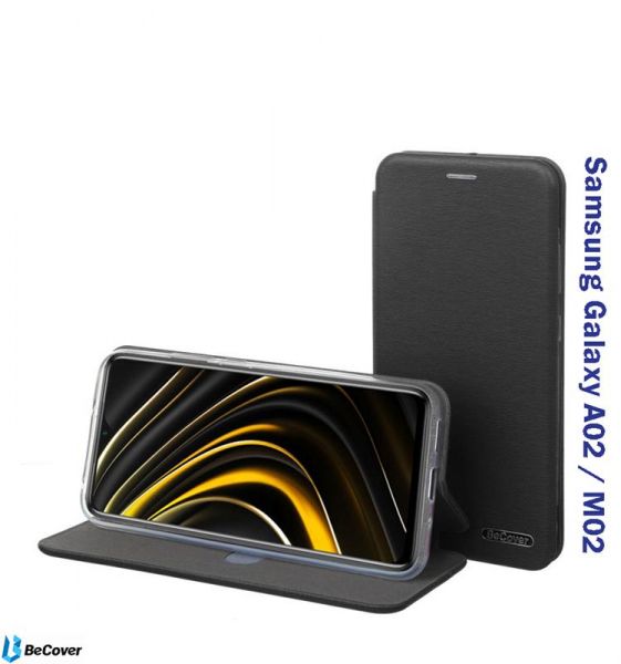 �����-������ BeCover Exclusive ��� Samsung Galaxy A02 SM-A022/M02 SM-M022 Black (707005) - �������� 1