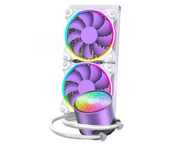    ID-Cooling Pinkflow 240 Diamond Purple, Intel: 1700/1200/2066/2011/1366/1151/1150/1155/1156, AMD: TR4/AM4/FM2+/FM2/FM1/AM3+/AM3/AM2+,  250  -  2