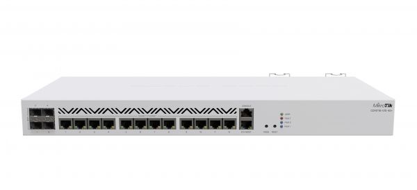  MikroTik CCR2116-12G-4S+ (12GE, 4xSFP+, RouterOS 7, 2xPSU, M.2 PCIe x1, L6) -  1