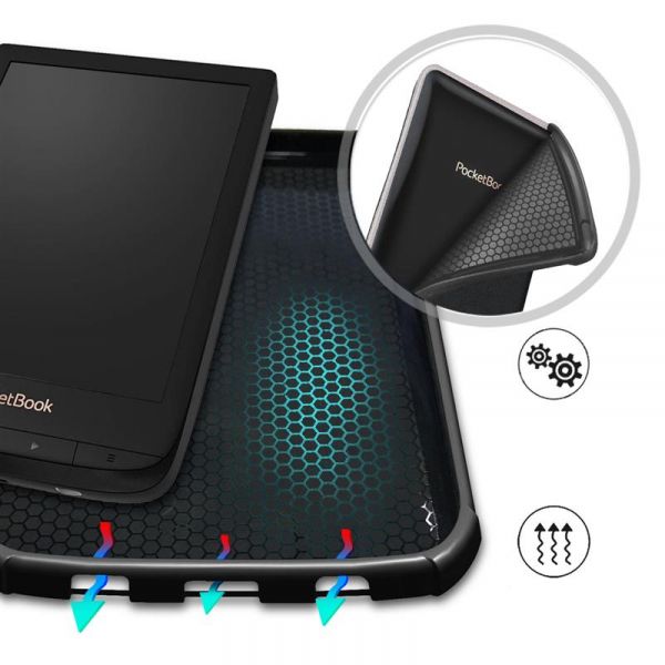�����-������ BeCover Smart Case ��� PocketBook 616/627/628/632/633 Red (707155) - �������� 5
